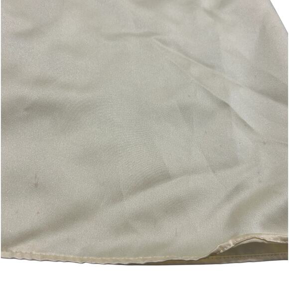 Vintage Scott McClintock Millennium 2000 Satin Dress Sz 4 Butter Yellow Gown - Picture 16 of 16